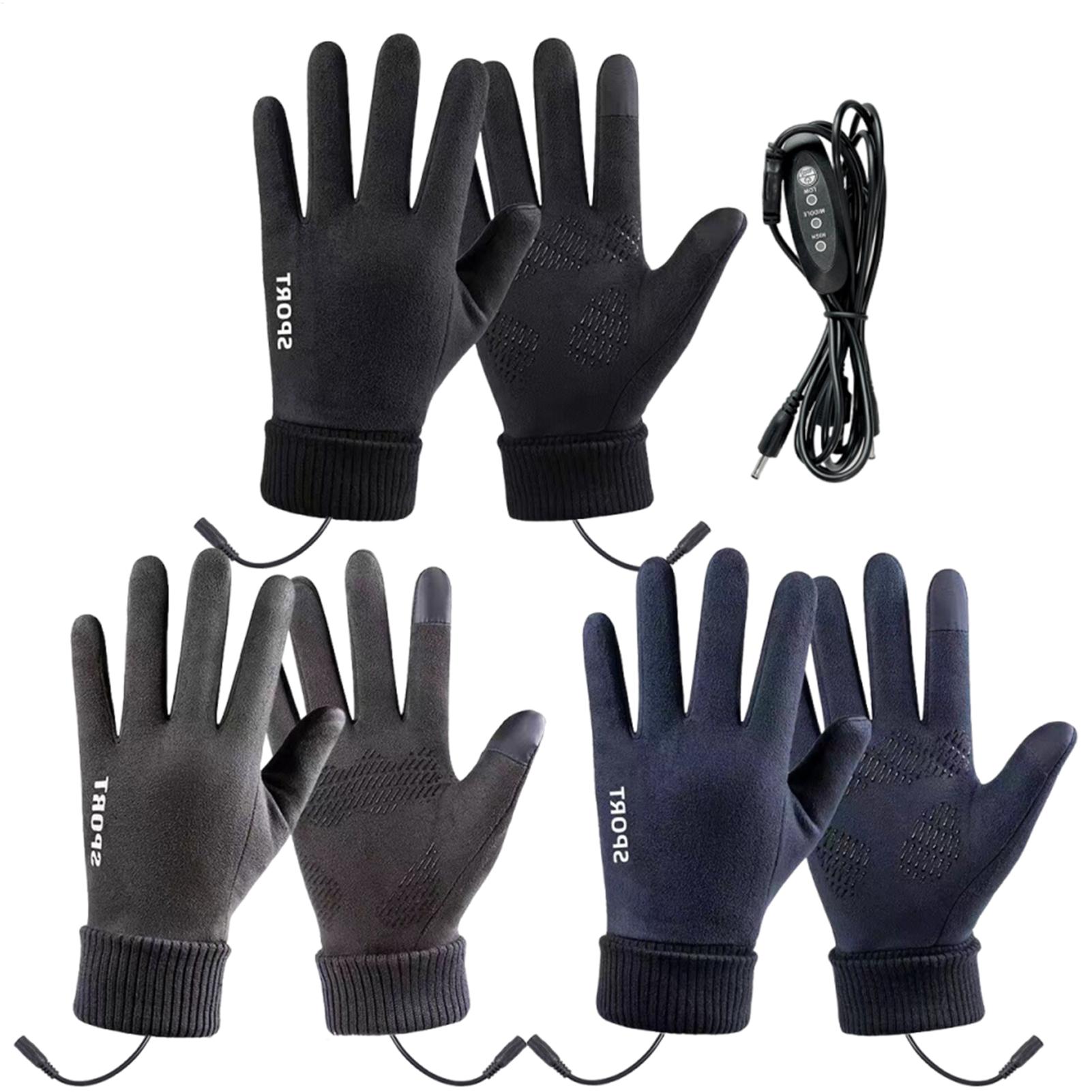Heated Ski Gloves USB Heated W - Ski Glove Waterproof review and price