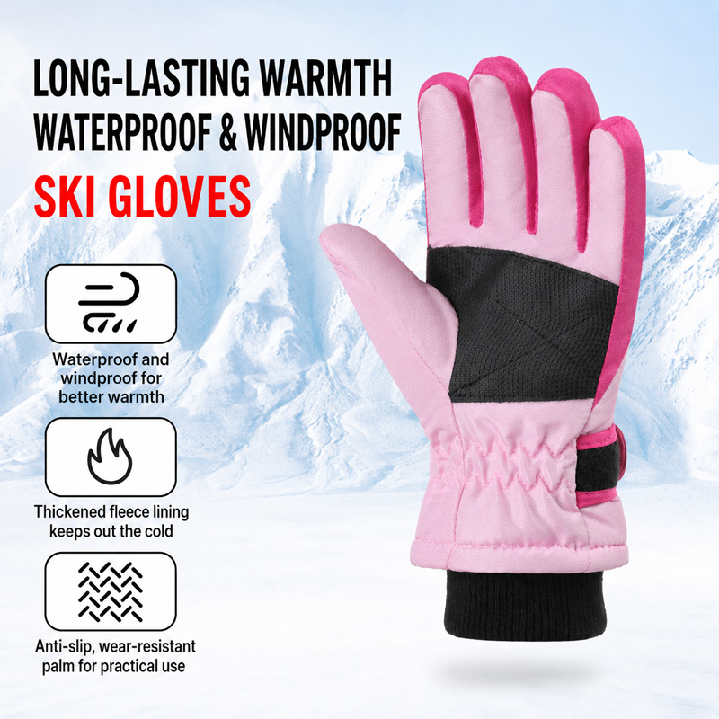 Kids Winter Ski Gloves Waterpr - Gardening Glove Waterproof review and price