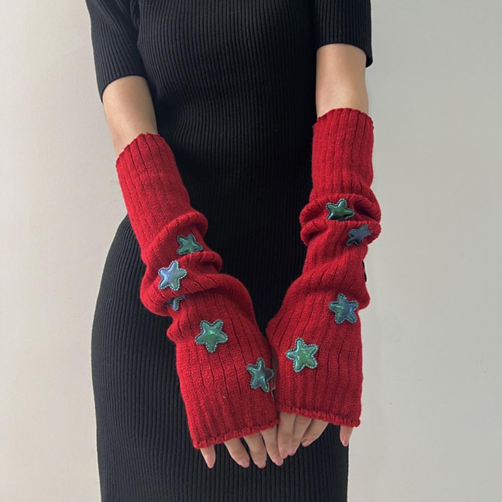 Women's Autumn Winter Warm Sta - Fingerless Glove Knit review and price