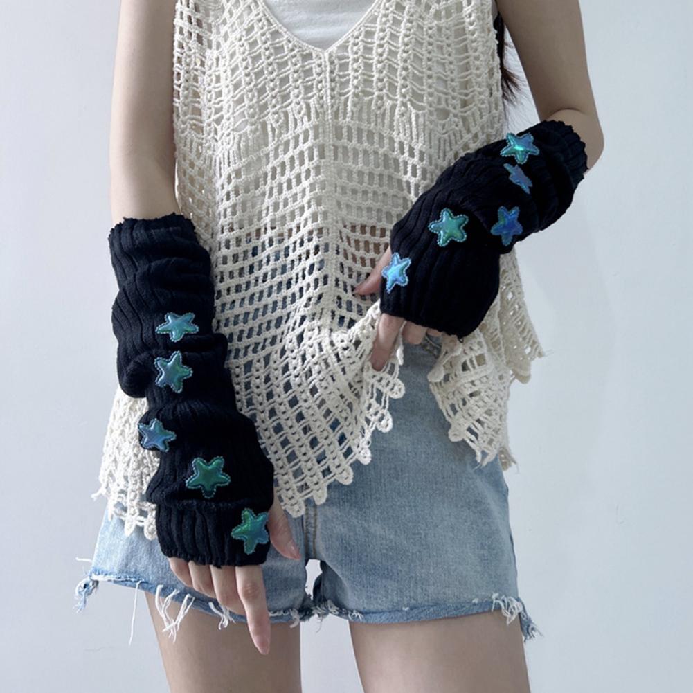 Women's Autumn Winter Warm Sta - Fingerless Glove Knit review and price