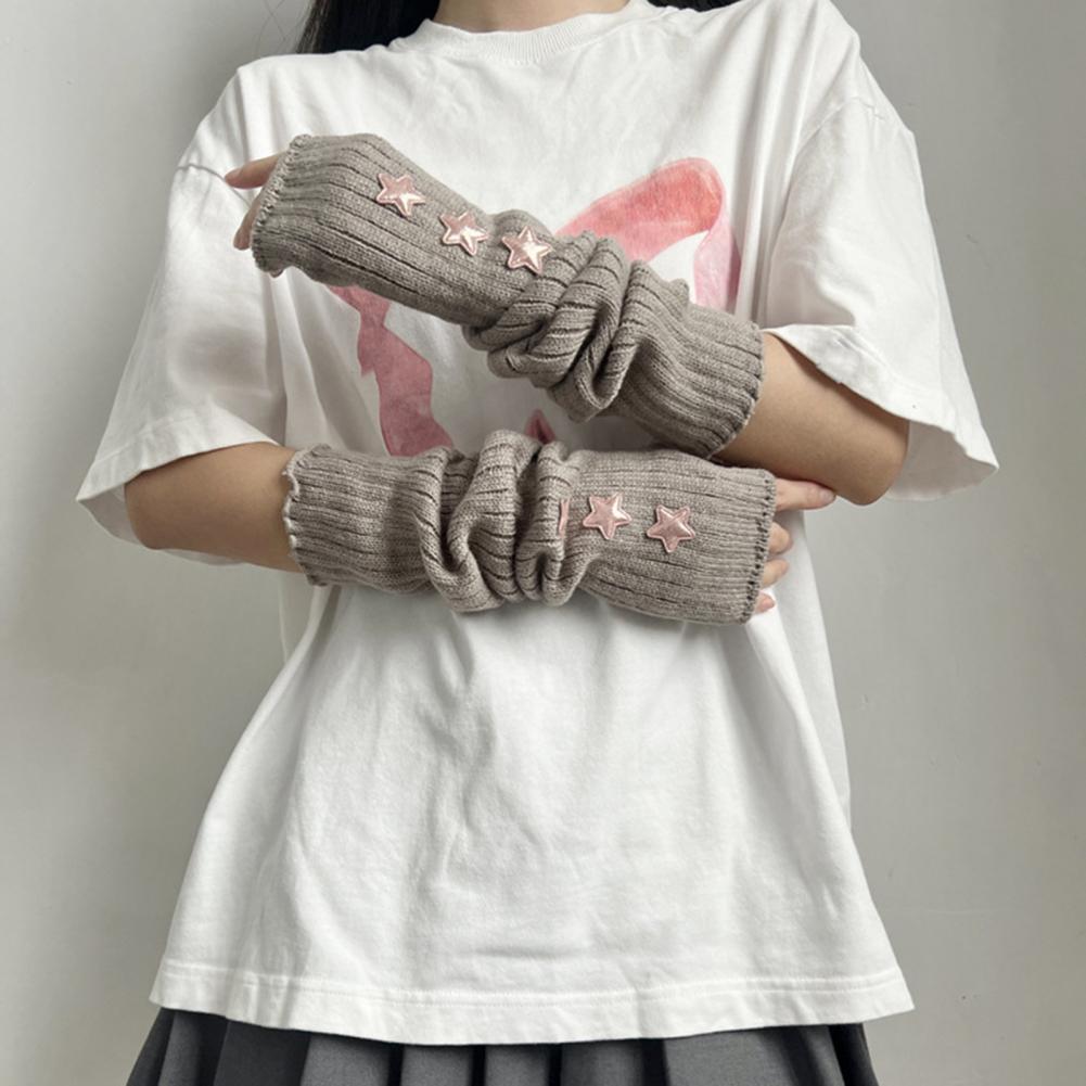 Women's Autumn Winter Warm Sta - Fingerless Glove Knit review and price