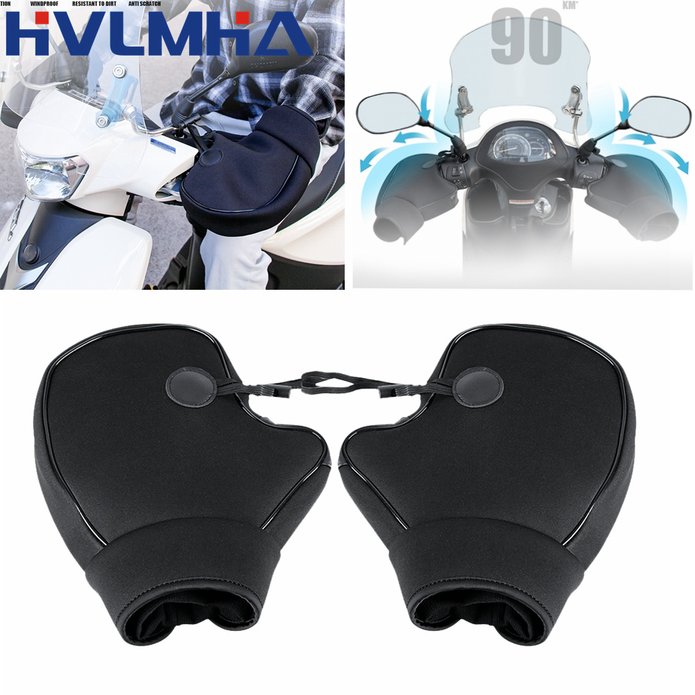 Motorcycle Thick Warm Handleba - Heat Resistant Glove review and price