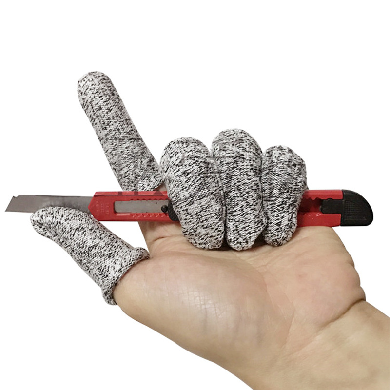 5pcs!  Anti-cut Finger Cots Le - Cut Resistant Glove review and price