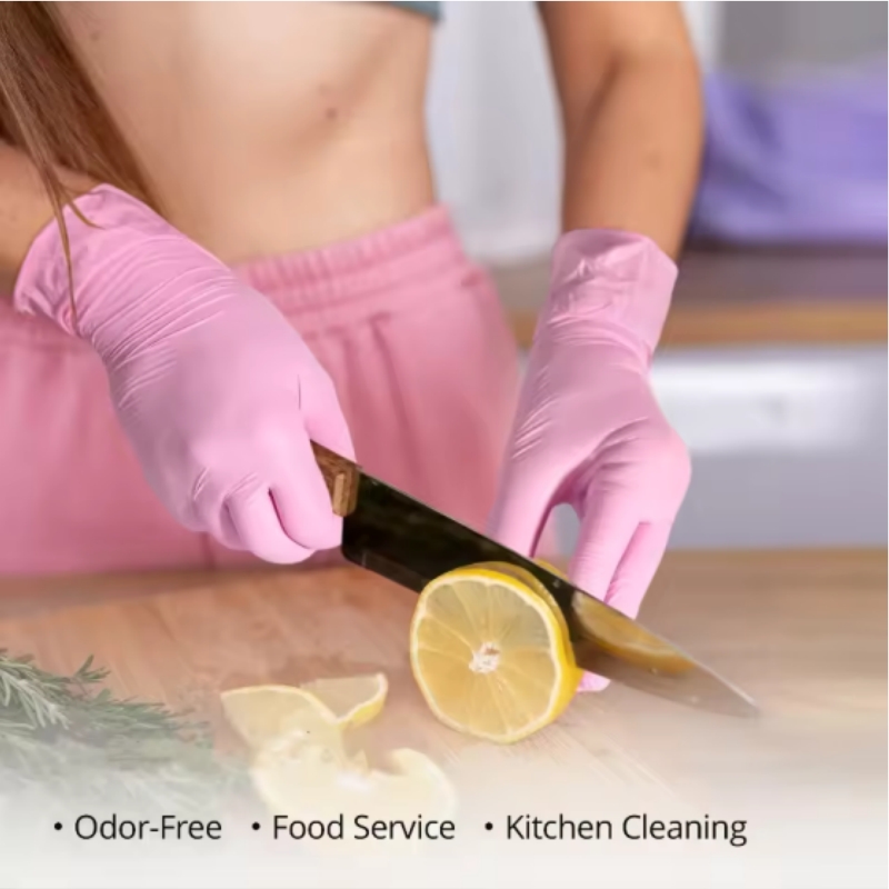 100PCS Disposable Nitrile Glov - Nitrile Mechanic Glove review and price
