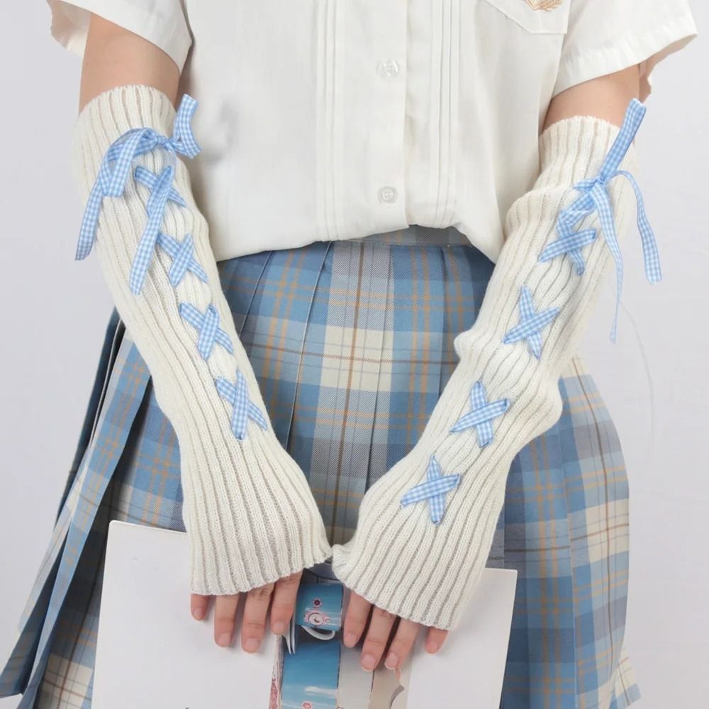 2024 New Women Autumn Winter K - Fingerless Glove Knit review and price