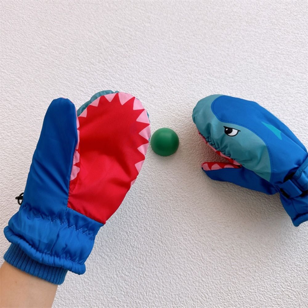 Cartoon Children Ski Gloves Wa - Ski Glove Waterproof review and price