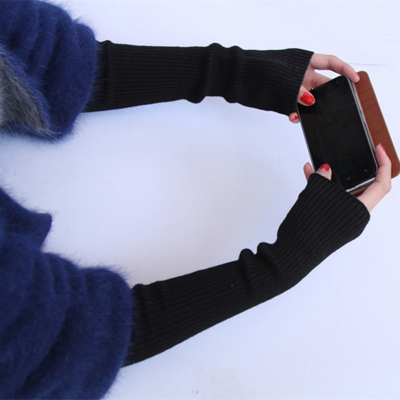 Wholesale Autumn Winter 50cm W - Fingerless Glove Knit review and price