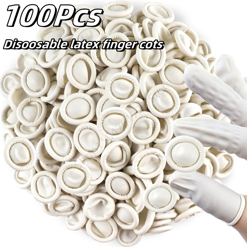 100Pcs Disposable Finger Cover - Latex Disposable Glove review and price