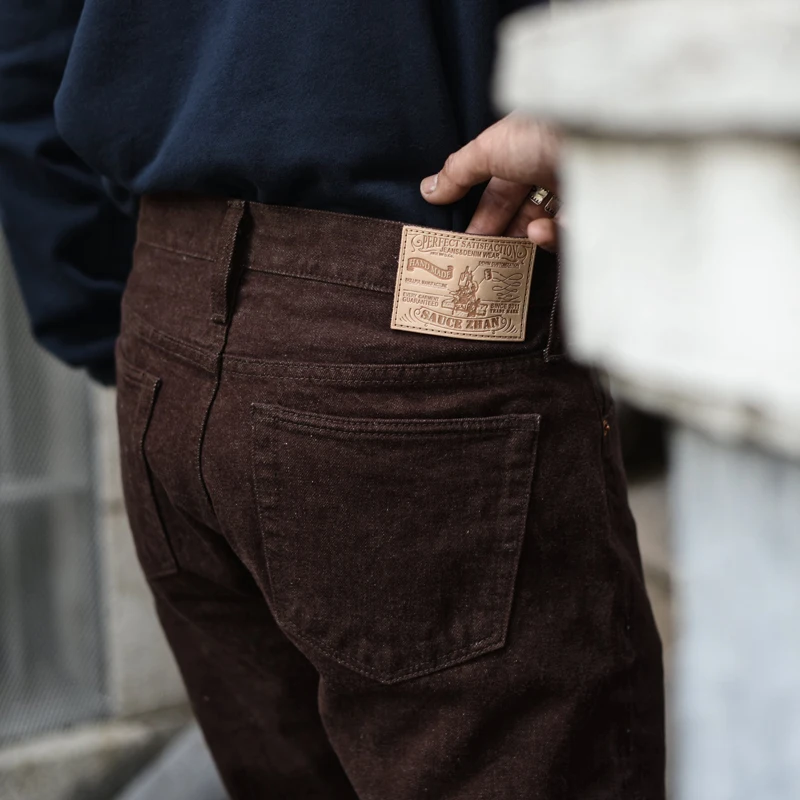 Saucezhan Men Jeans Brown Jean - Levis Jeans 501 review and price