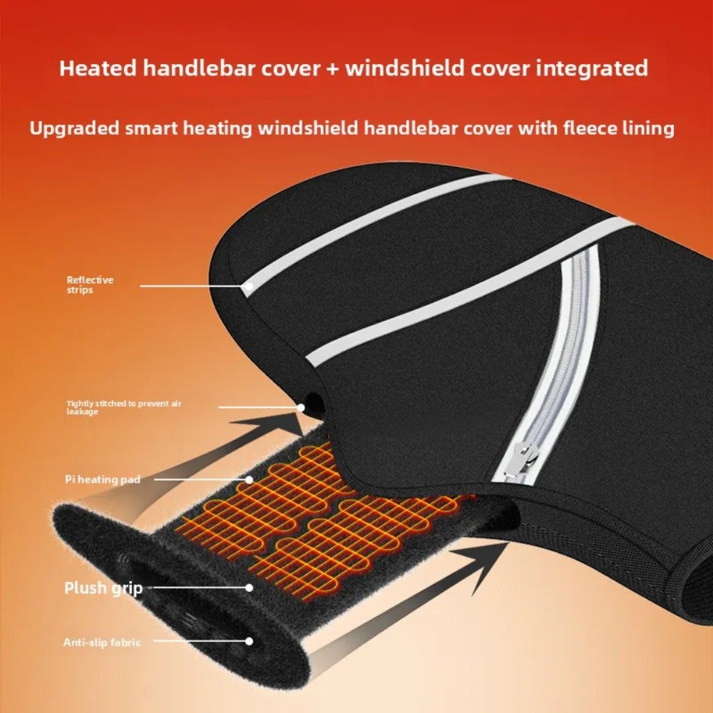 Motorcycle Handlebar Covers Wi - Heat Resistant Glove review and price