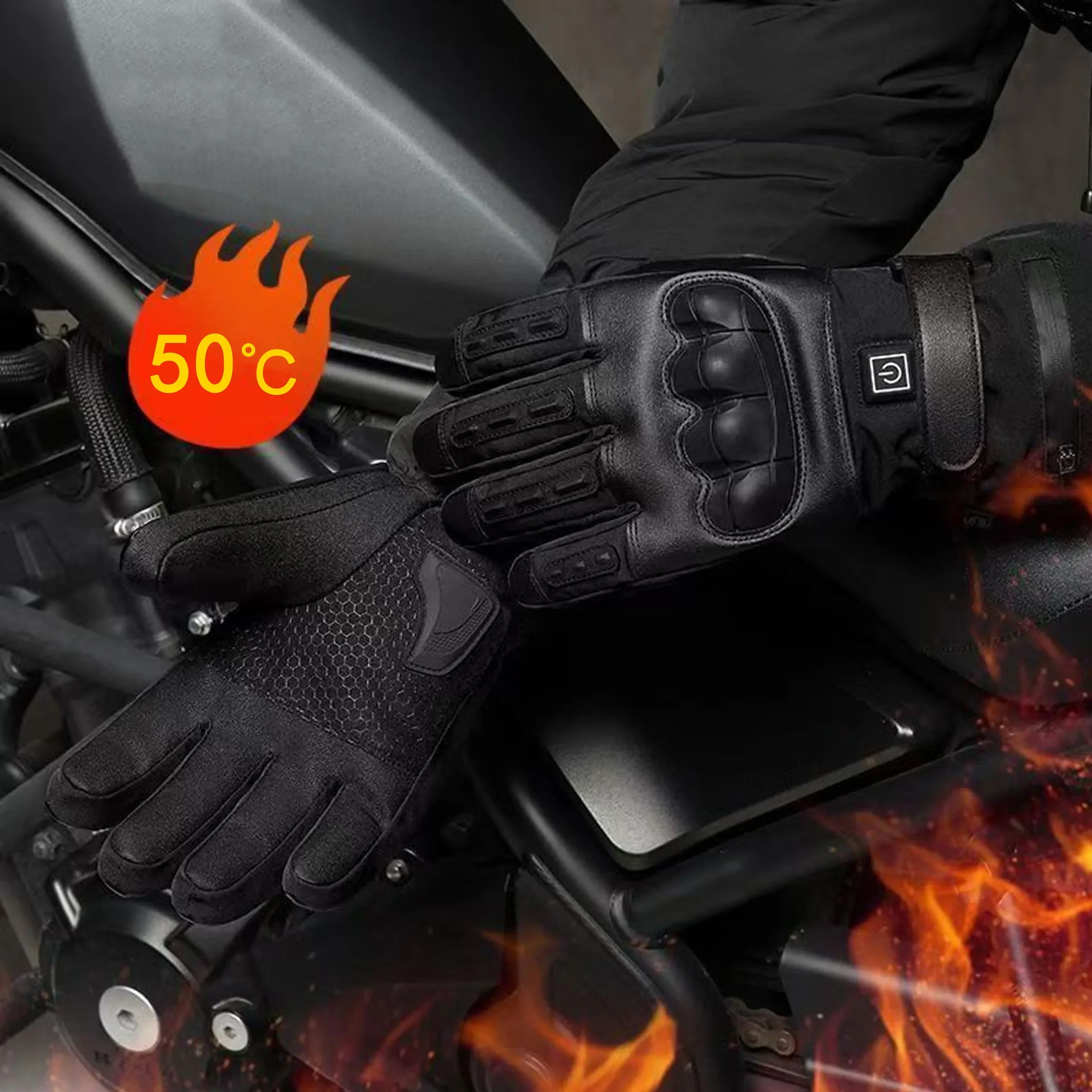 Electric Heated Gloves Thermal - Ski Glove Waterproof review and price