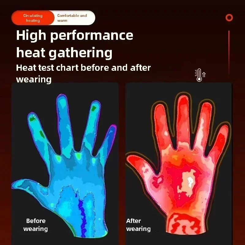 Electric Heated Gloves Thermal - Ski Glove Waterproof review and price