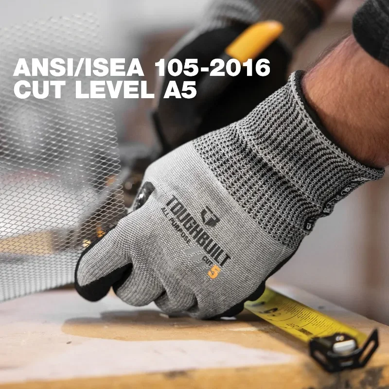 ToughBuilt TB-P2-112-5-L Nitri - Cut Resistant Glove review and price