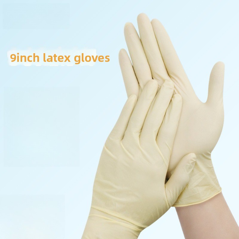 100PCS of Protective Rubber Gl - Latex Disposable Glove review and price